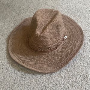 Beachly Sandy Cove Shell Band Coastal Cowgirl Hat